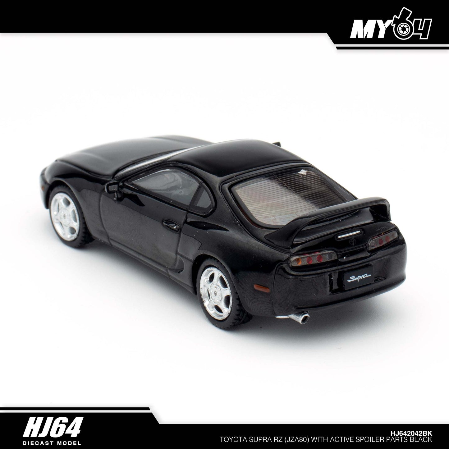 [Hobby Japan] Toyota Supra RZ (JZA80) with Active Spoiler Parts - Black