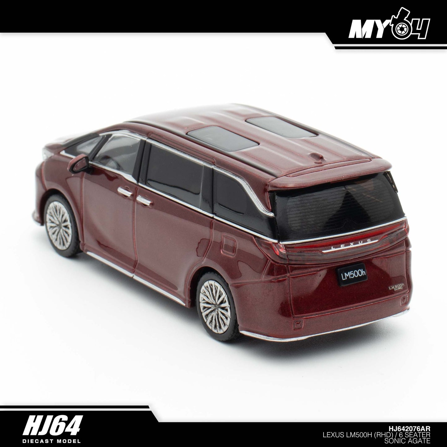 [Hobby Japan]  Lexus LM500h (RHD) /6 Seater - Sonic Agate