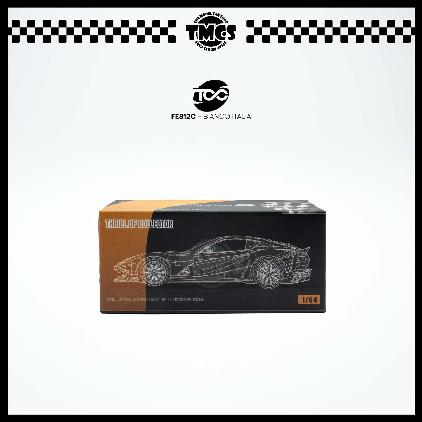 [Thrill Of Collector] 1:64 FE812C - Bianco Italia