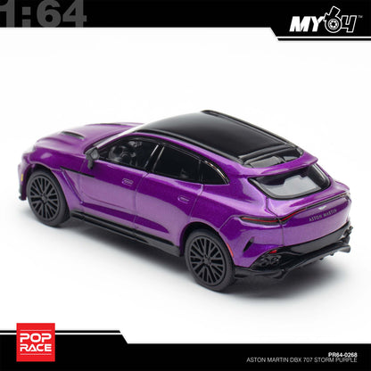 (UNSEAL UNIT) [Pop Race] 1:64 Aston Martin DBX 707 - Storm Purple