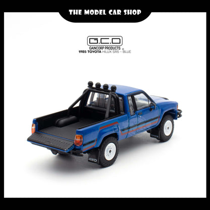[GCD] 1985 Toyota Hilux SR5 - Blue (398)