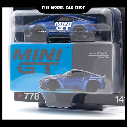[MINI GT] 1:64 Nissan Z Pandem Seiran Blue (Mijo Exclusive)