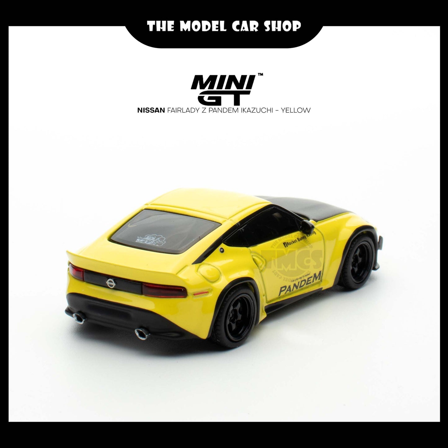 (UNSEAL UNIT) [MINI GT] Nissan Z Pandem Ikazuchi - Yellow