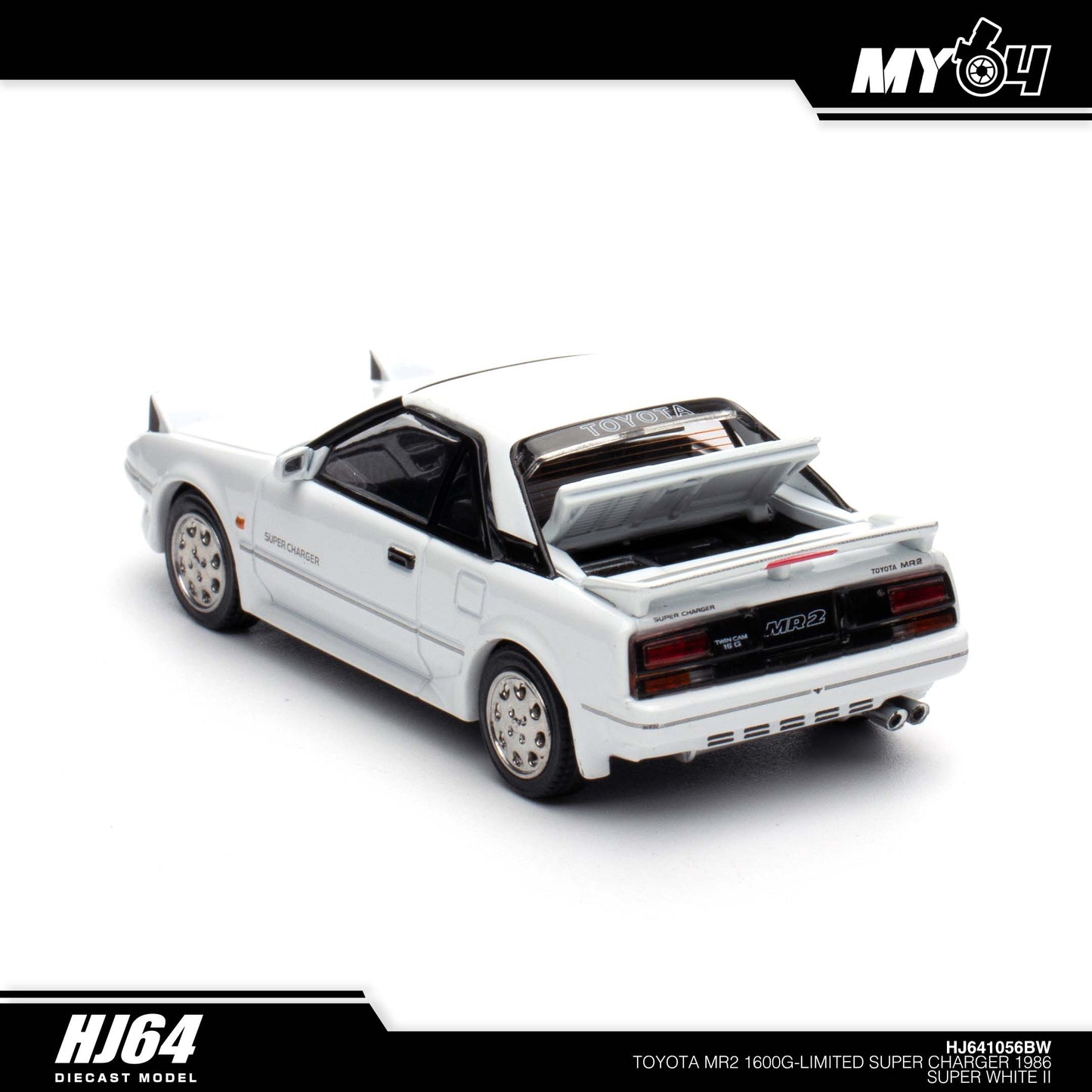[Hobby Japan] Toyota MR2 1600G - Limited Super Charger 1986 - Super White II