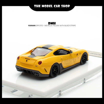 [DMH] Ferrari 599 GTO - Metallic Yellow with Black Stripe