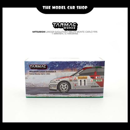 [Tarmac Works] Mitsubishi Lancer Evolution II Rallye Monte-Carlo 1995 T. Mäkinen / S. Harjanne