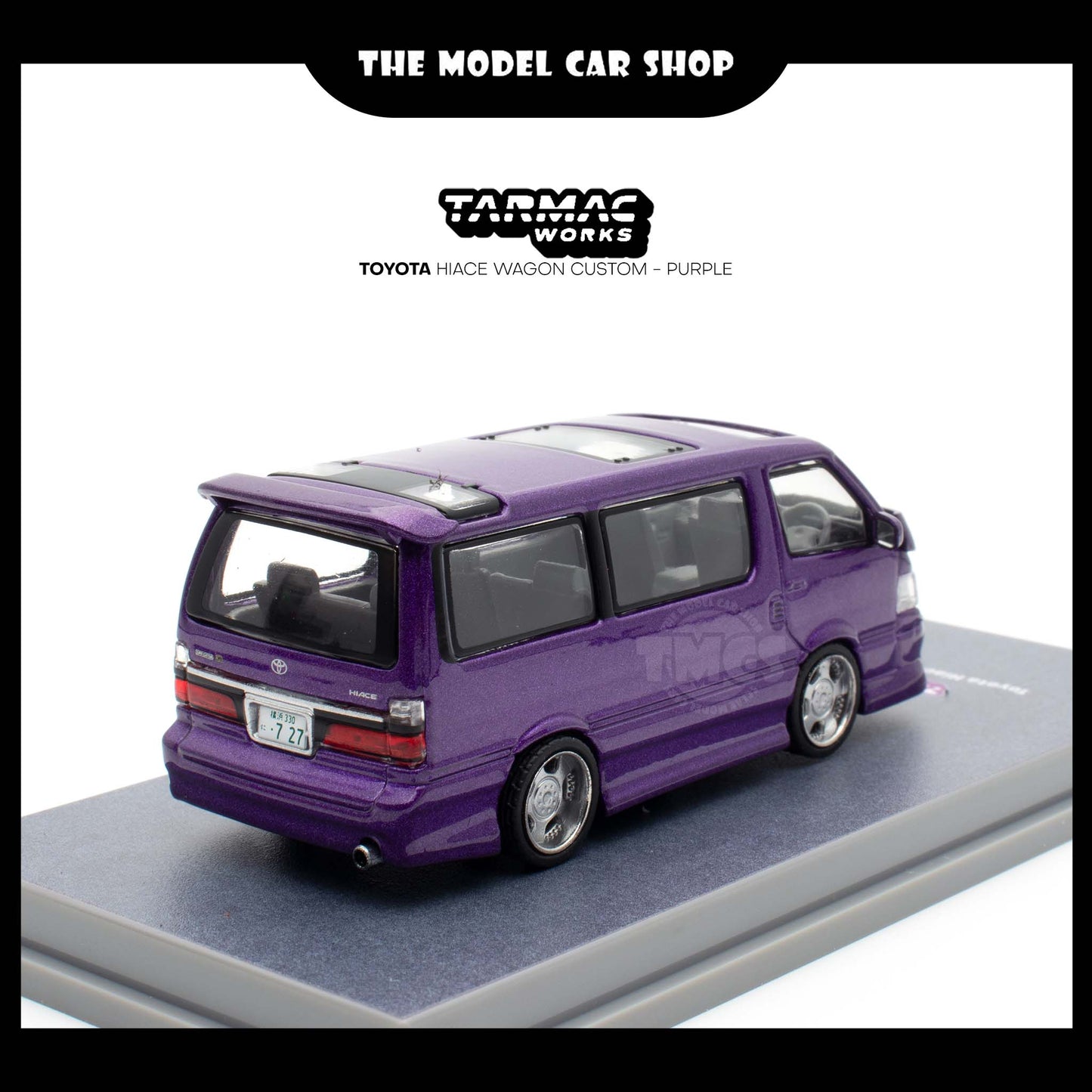 [Tarmac Works] Toyota Hiace Wagon Custom - Purple
