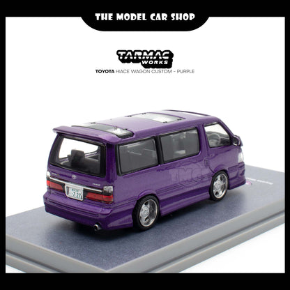 [Tarmac Works] Toyota Hiace Wagon Custom - Purple