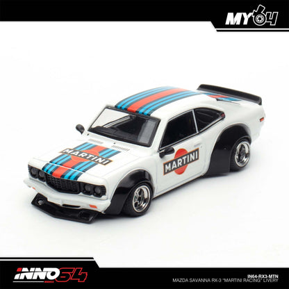 [INNO64] Mazda Savanna RX3 "Martini Racing" Livery