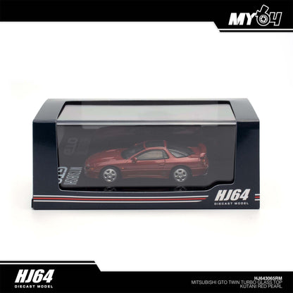 [Hobby Japan] Mitsubishi GTO Twin Turbo Glass Top - Kutani Red Pearl