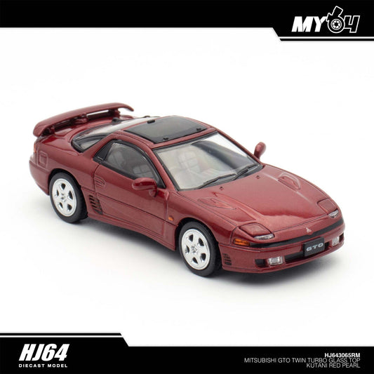 [Hobby Japan] Mitsubishi GTO Twin Turbo Glass Top - Kutani Red Pearl