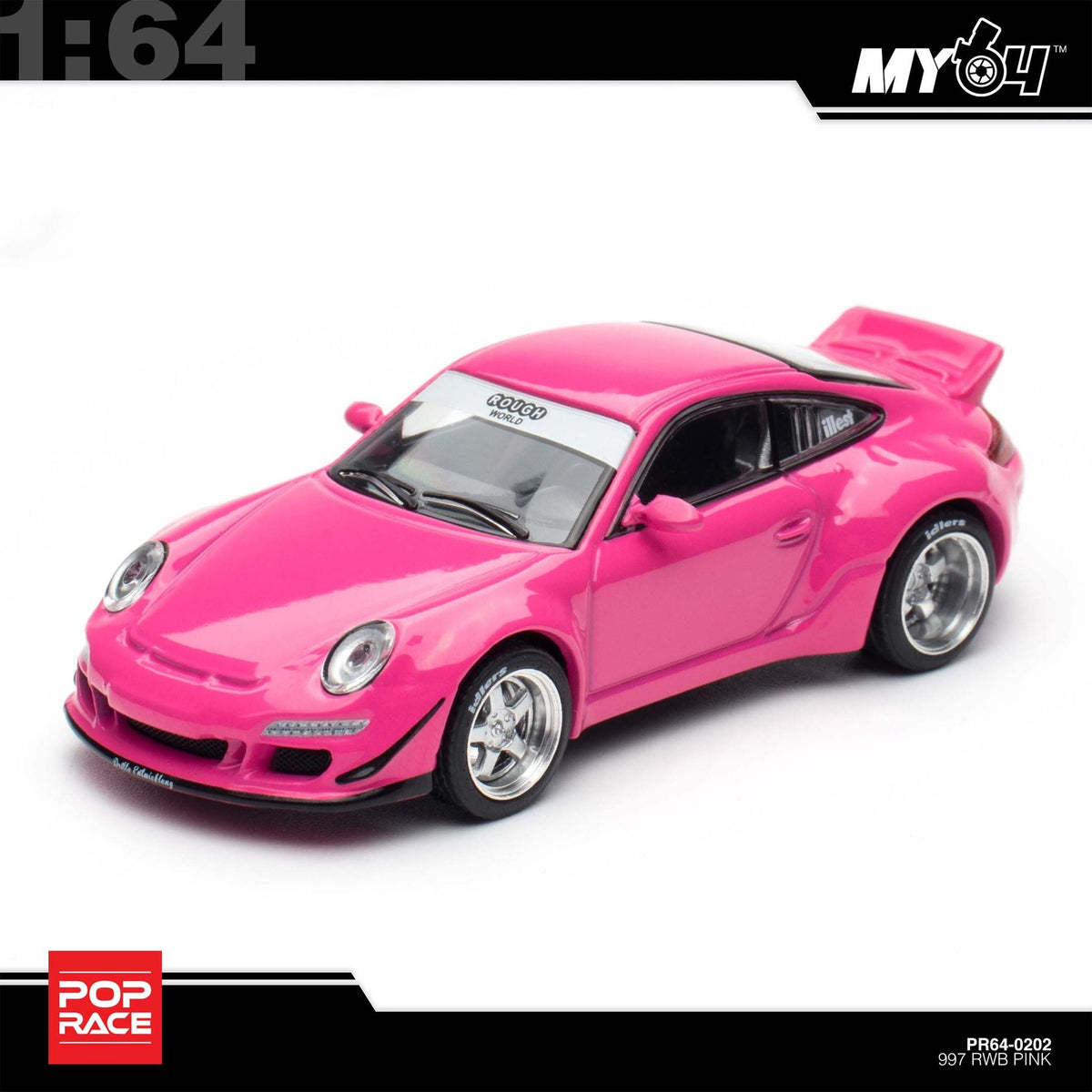 (UNSEAL UNIT) [Pop Race] 1:64 RWB 997 - Pink