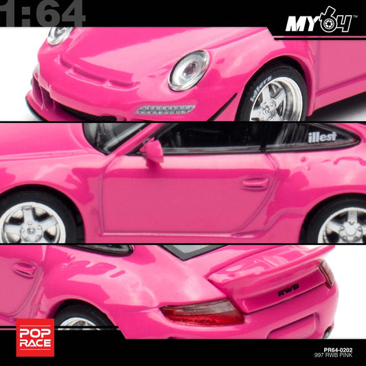 (UNSEAL UNIT) [Pop Race] 1:64 RWB 997 - Pink
