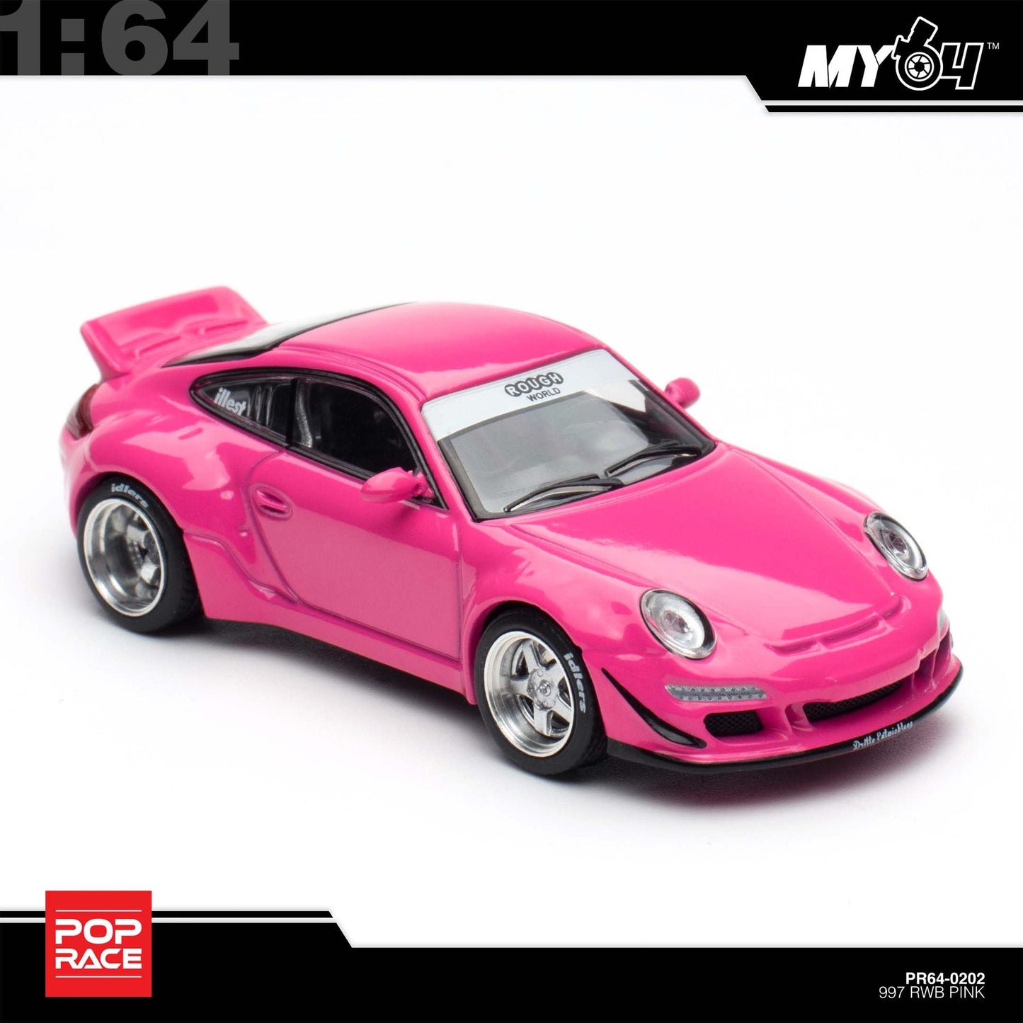 (UNSEAL UNIT) [Pop Race] 1:64 RWB 997 - Pink