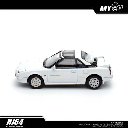 [Hobby Japan] Toyota MR2 1600G - Limited Super Charger 1988 T Bar Roof - Super White II