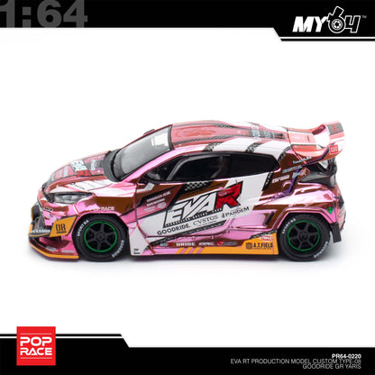 [Pop Race] 1:64 Eva RT Production Model Custom Type-08 Goodride GR Yaris