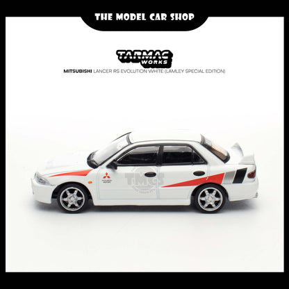 [Tarmac Works] Mitsubishi Lancer RS Evolution White (Lamley Special Edition)