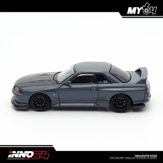 [INNO64] 1:64 Top Secret Nissan Skyline R32 GT-R - Stealth Grey