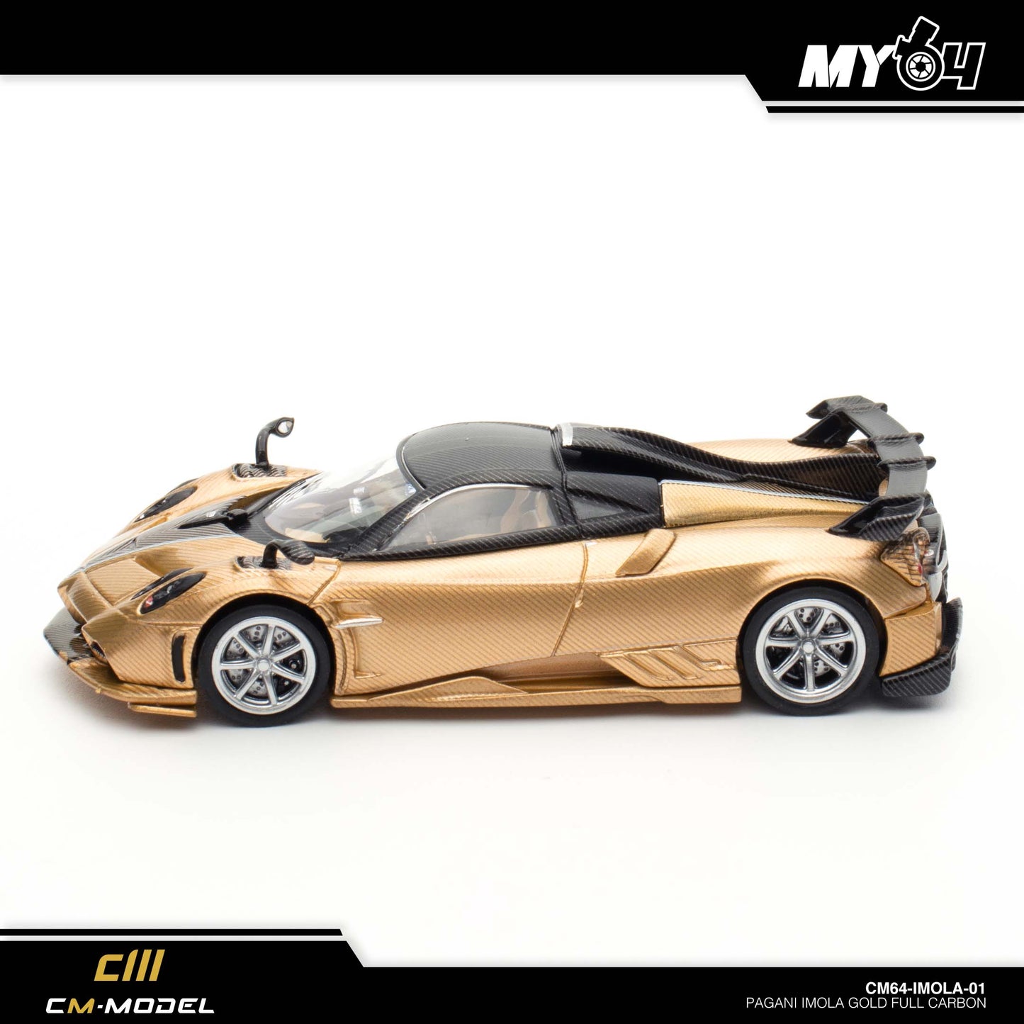 [CM Model] Pagani Imola - Gold Full Carbon