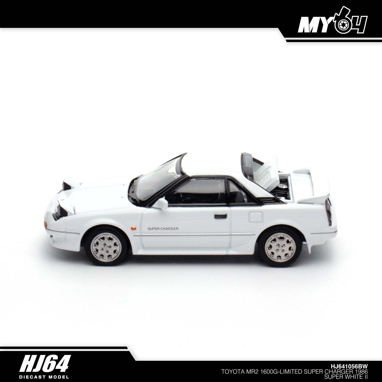 [Hobby Japan] Toyota MR2 1600G - Limited Super Charger 1986 - Super White II