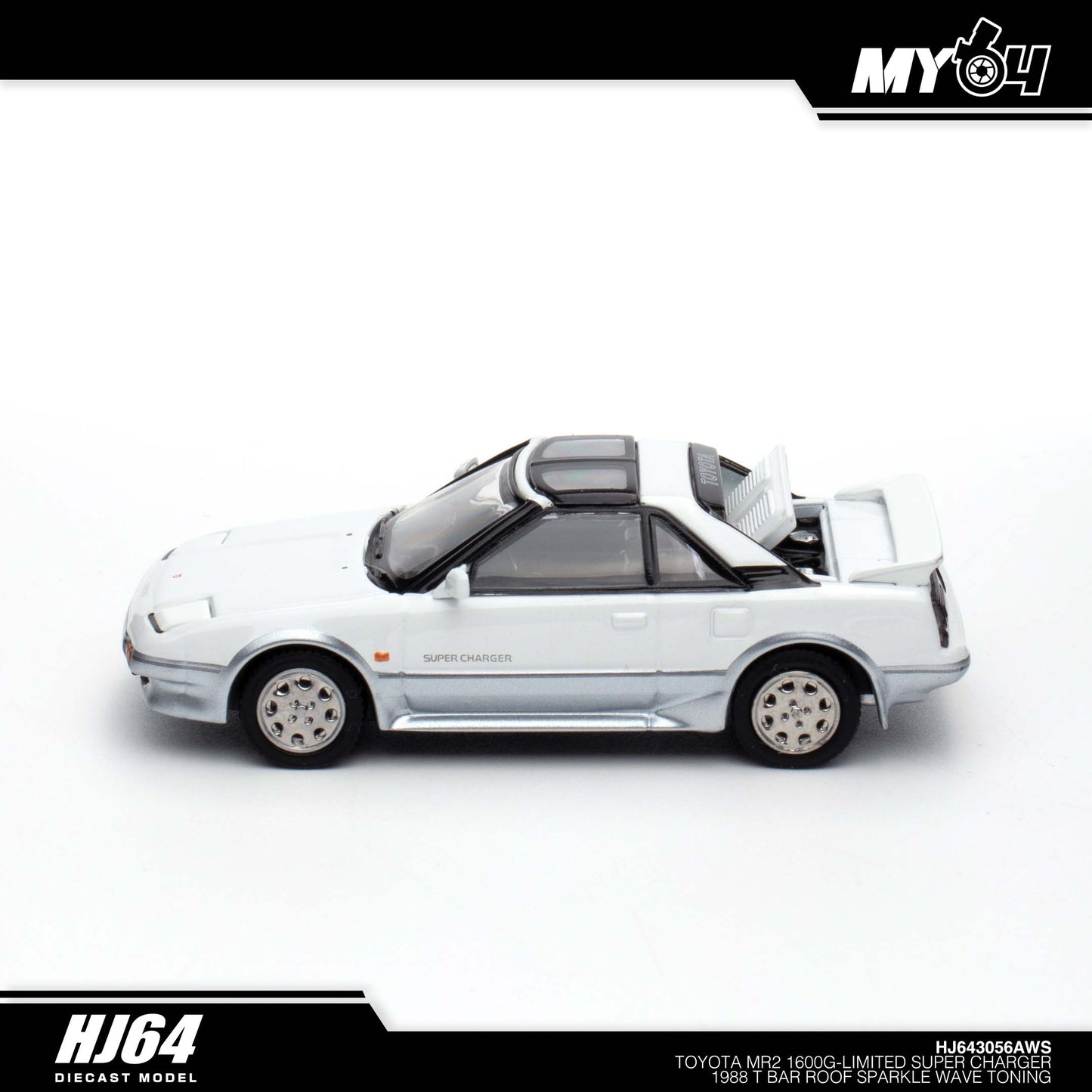 [Hobby Japan] Toyota MR2 1600G - Limited Super Charger 1988 T Bar Roof - Sparkle Wave Toning