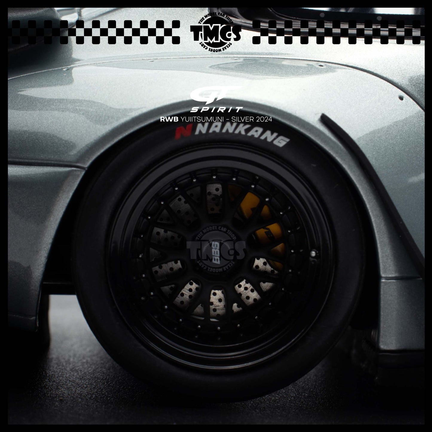 [GT Spirit] 1:18 RWB Yuiitsumuni - Silver 2024