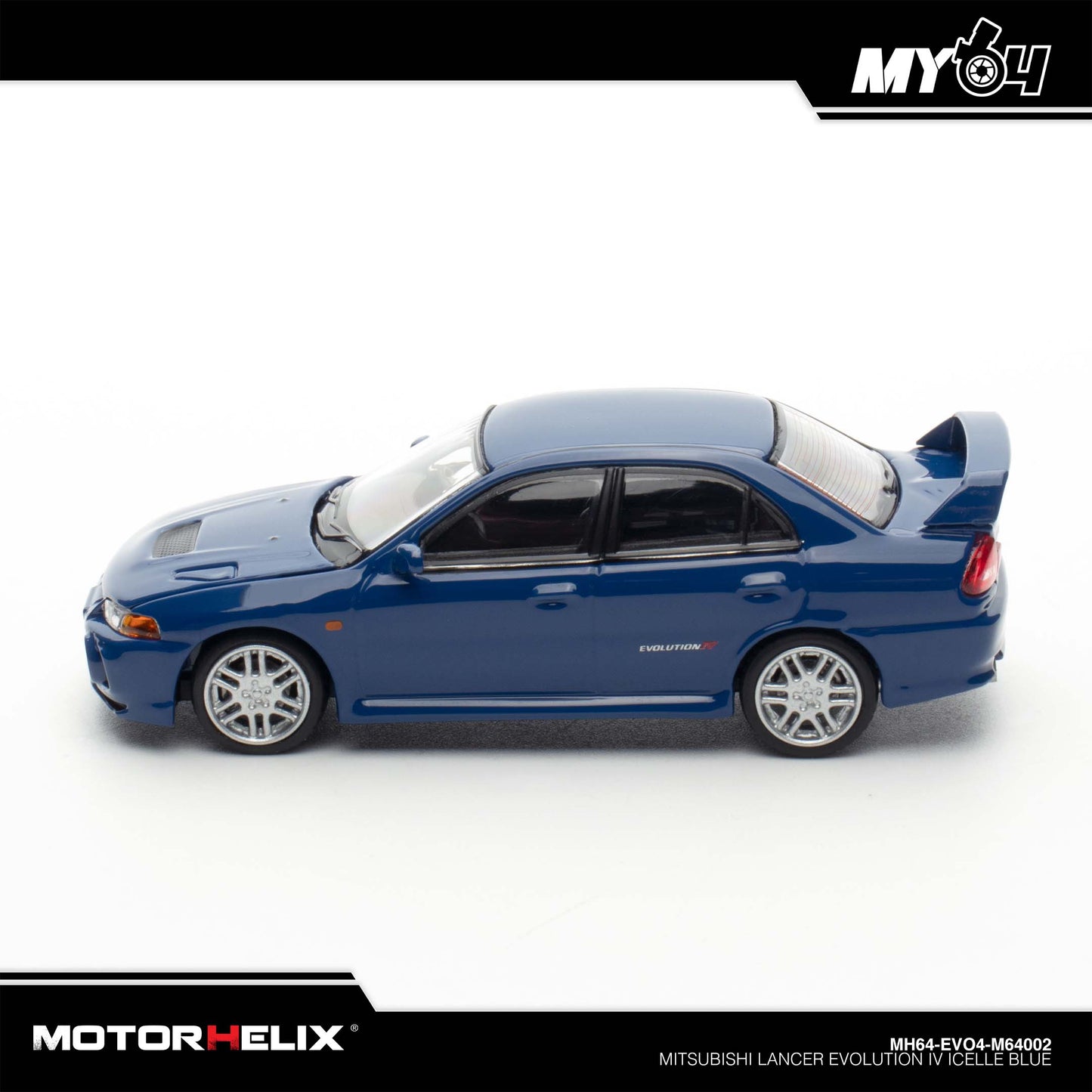 [Motorhelix] Mitsubishi Lancer Evolution IV - Icelle Blue