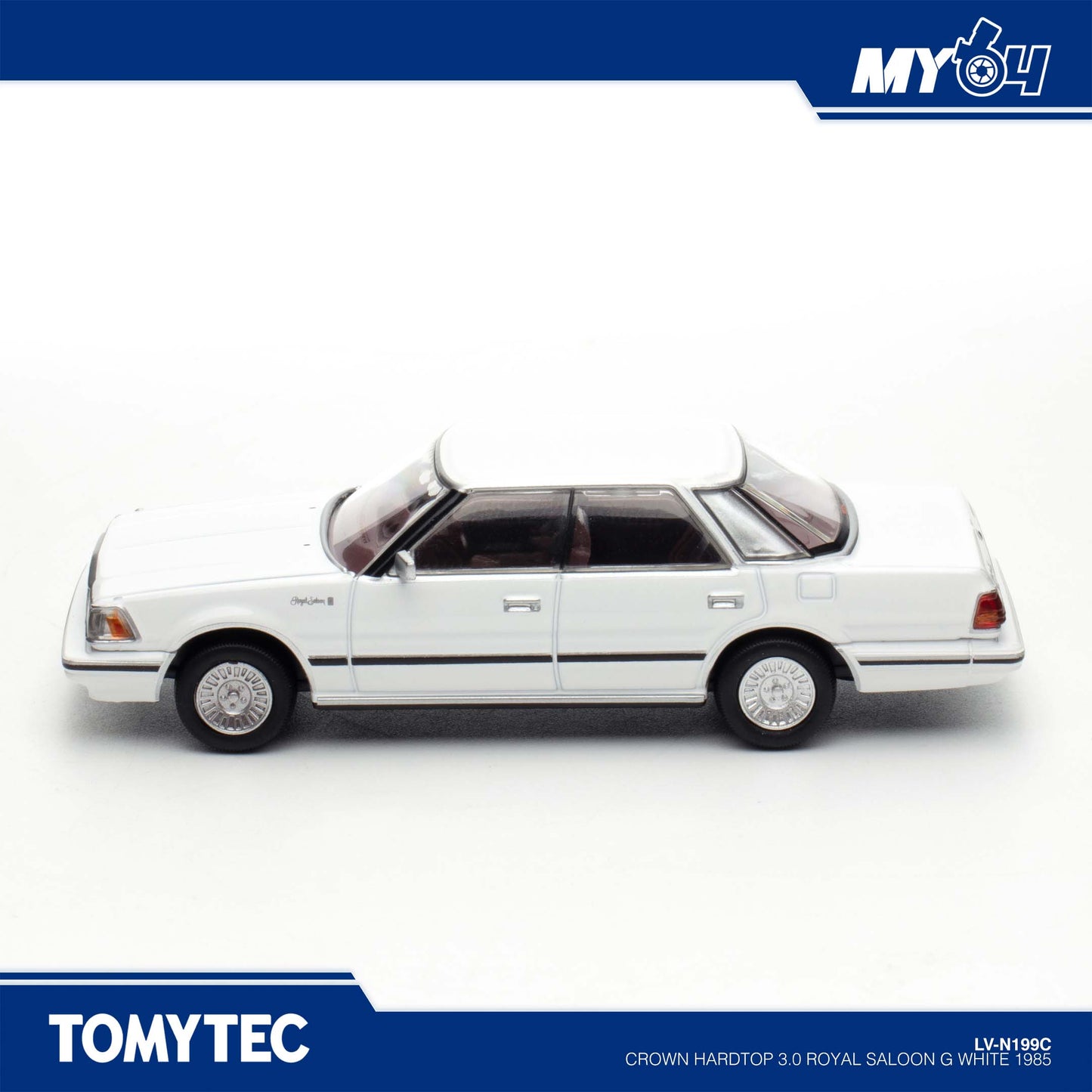 (UNSEAL UNIT) [TLVN] Crown Hardtop - 3.0 Royal Saloon G White 1985