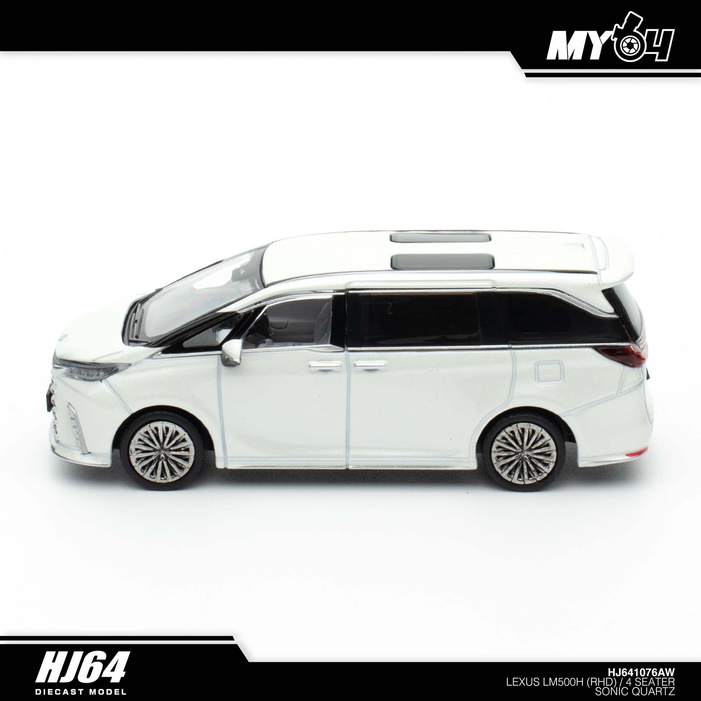 [Hobby Japan] Lexus LM500h (RHD) /4 Seater - Sonic Quartz