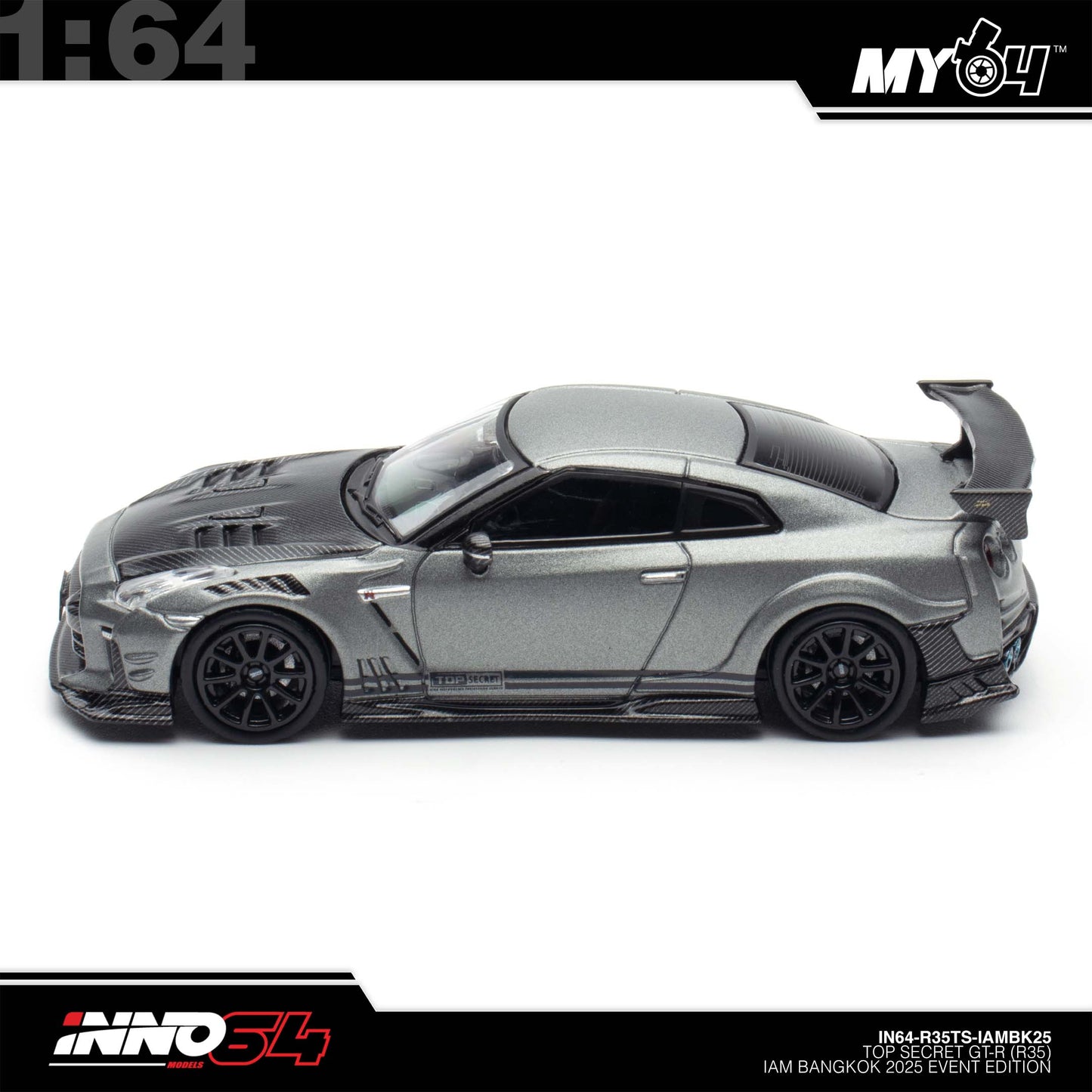[INNO64] 1:64 "Top Secret" Nissan Skyline GT-R R35 (IAMBK25)