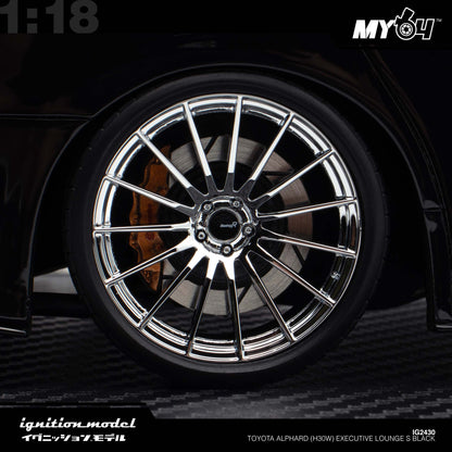 [Ignition Model] 1:18 Toyota Alphard (H30W) Executive Lounge S - Black