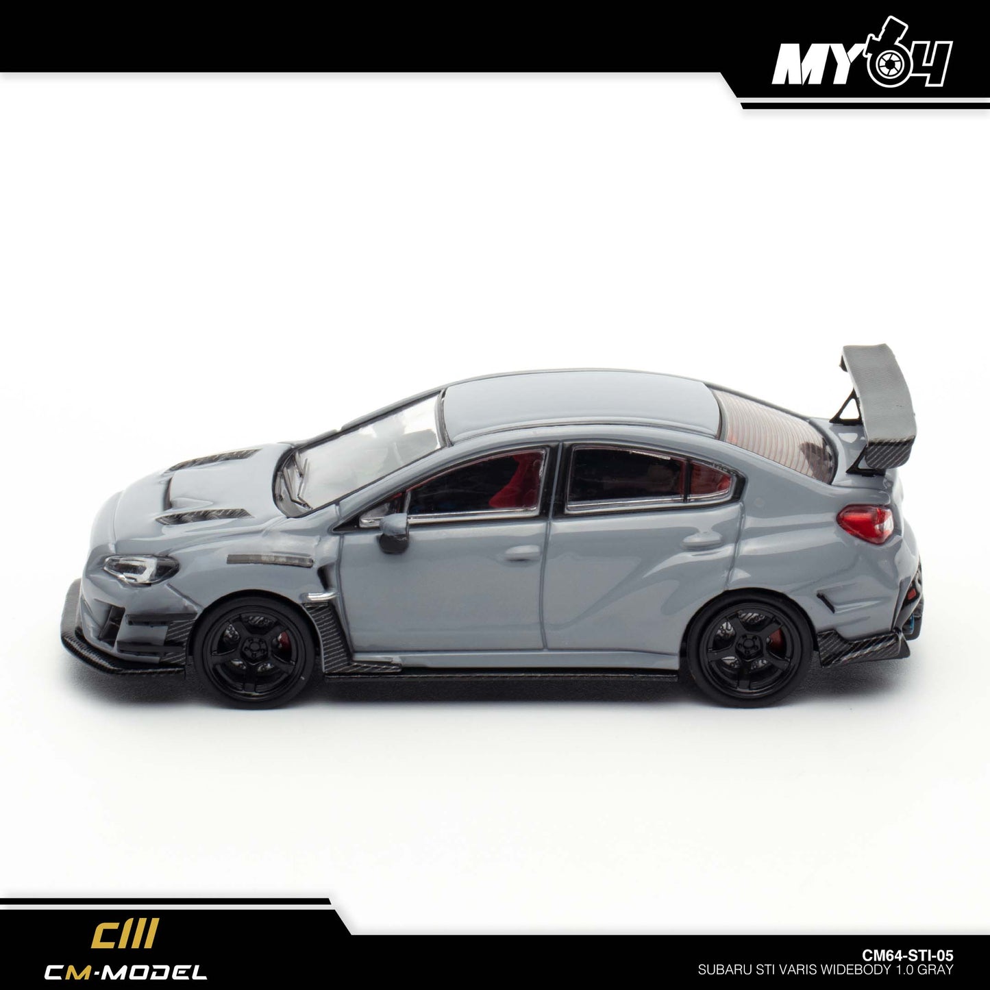 [CM Model] Subaru STI Varis Widebody 1.0 - Gray