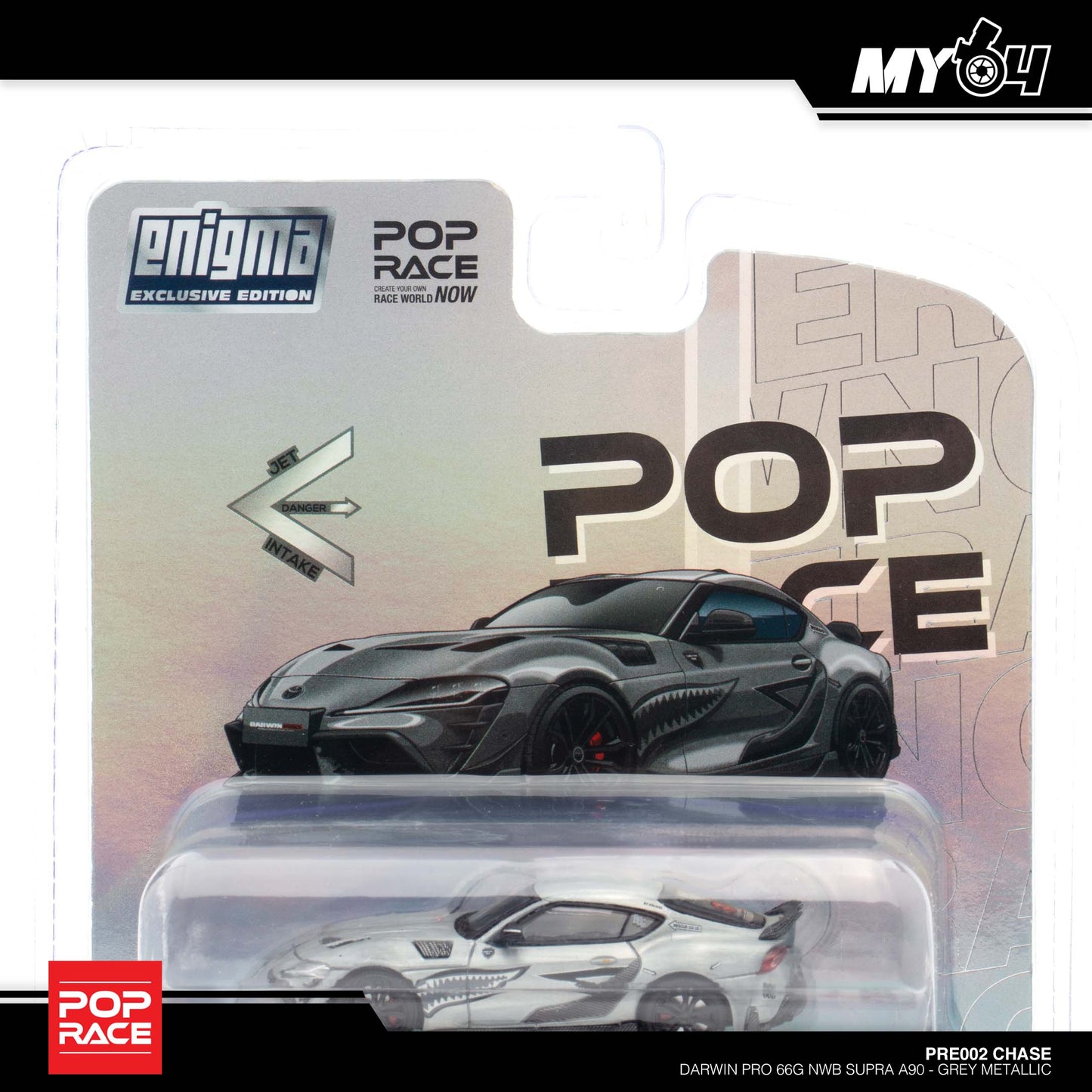 [Pop Race] Darwin Pro 66G NWB Supra A90 - Grey Metallic