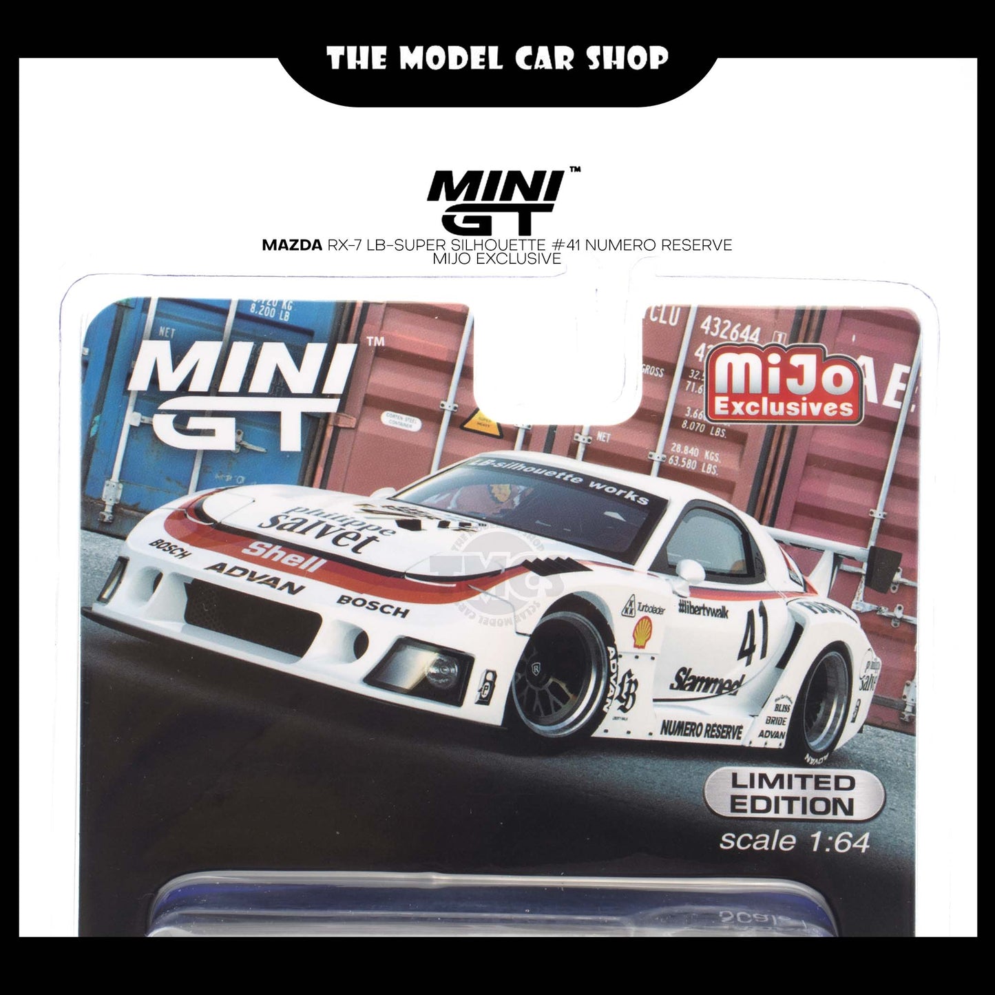 [MINI GT]  Mazda RX-7 LB-Super Silhouette #41 Numero Reserve Mijo Exclusive
