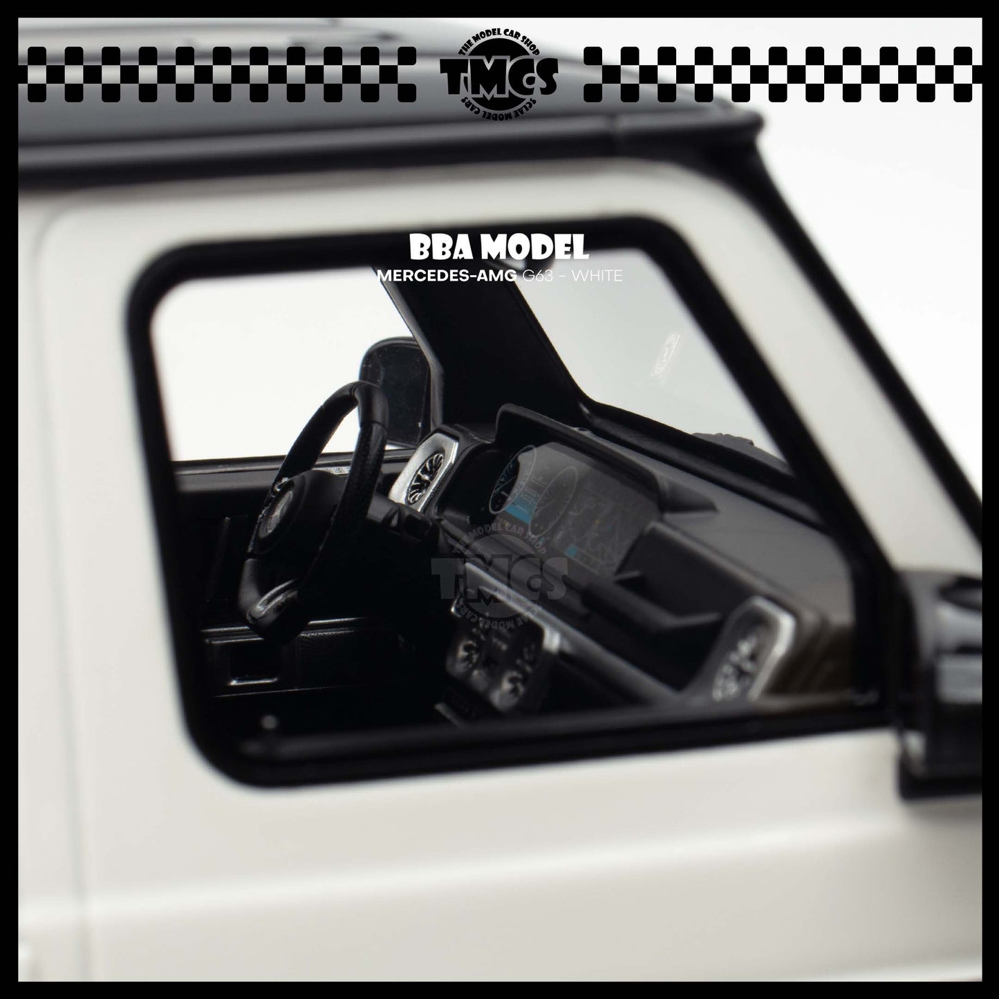 [BBA] 1:18 Mercedes-AMG G63 - White