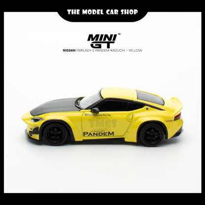 (UNSEAL UNIT) [MINI GT] Nissan Z Pandem Ikazuchi - Yellow