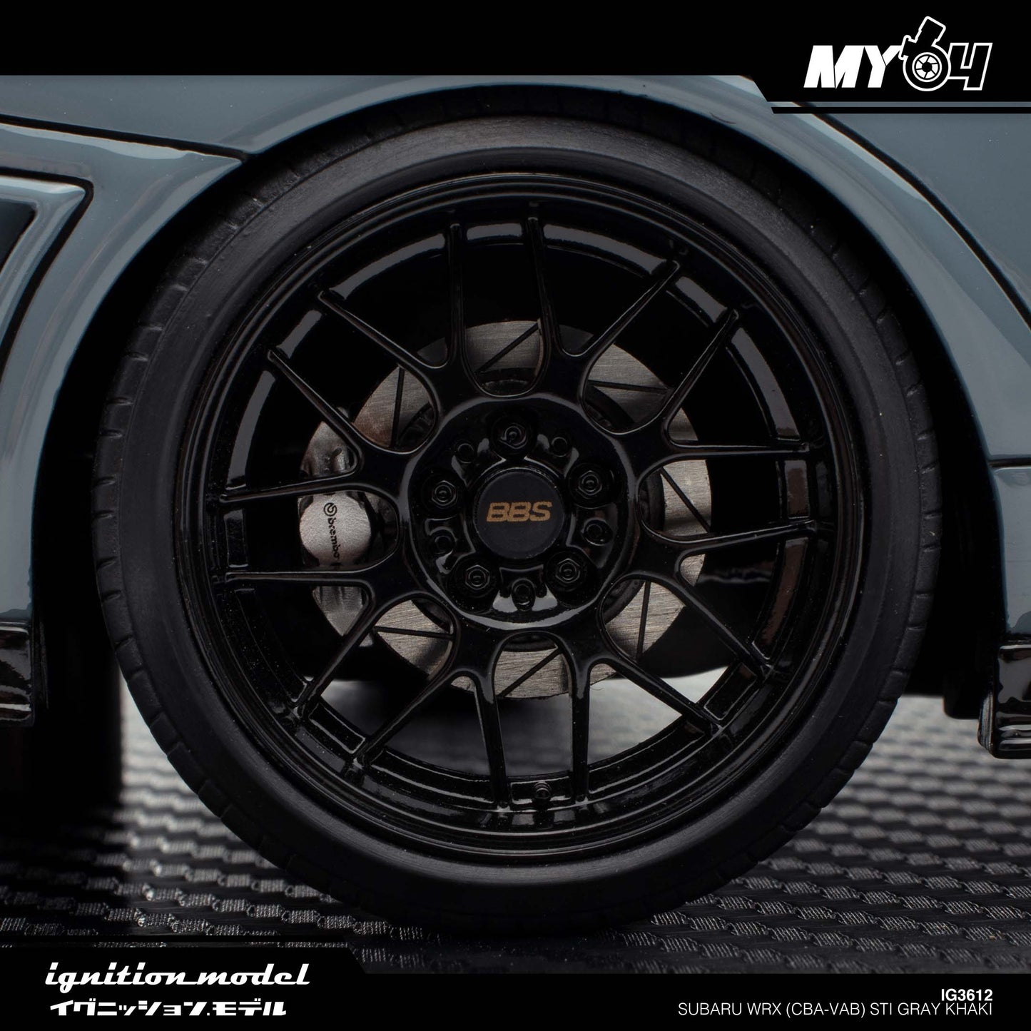 [Ignition Model] Subaru WRX (CBA-VAB) STI - Gray Khaki