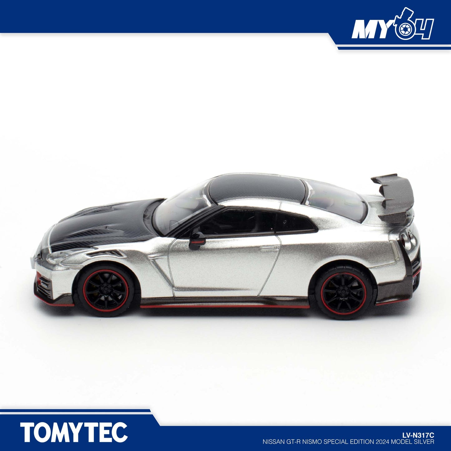 [TLVN] Nissan GT-R NISMO Special Edition 2024 Model - Silver