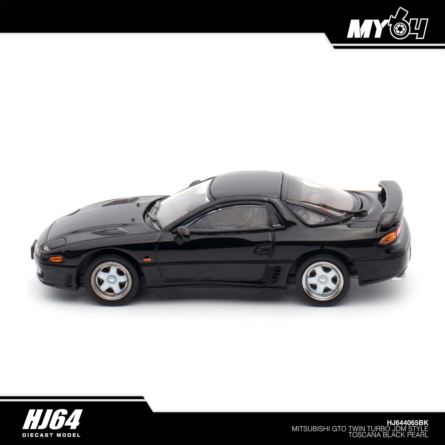 [Hobby Japan] Mitsubishi GTO Twin Turbo JDM Style - Toscana Black Pearl