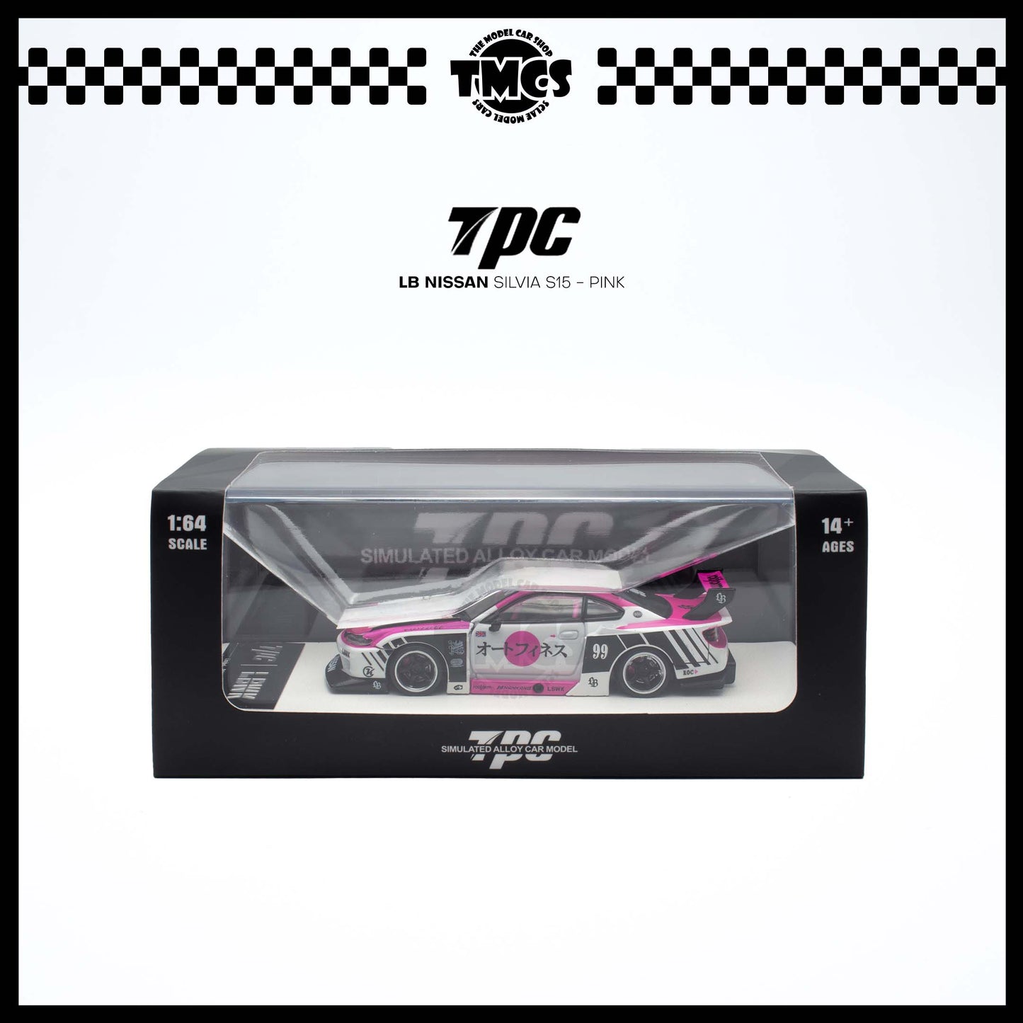 [TPC] 1:64 LB Nissan Silvia S15 - Pink
