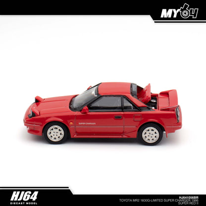 [Hobby Japan] Toyota MR2 1600G - Limited Super Charger 1986 - Super Red II