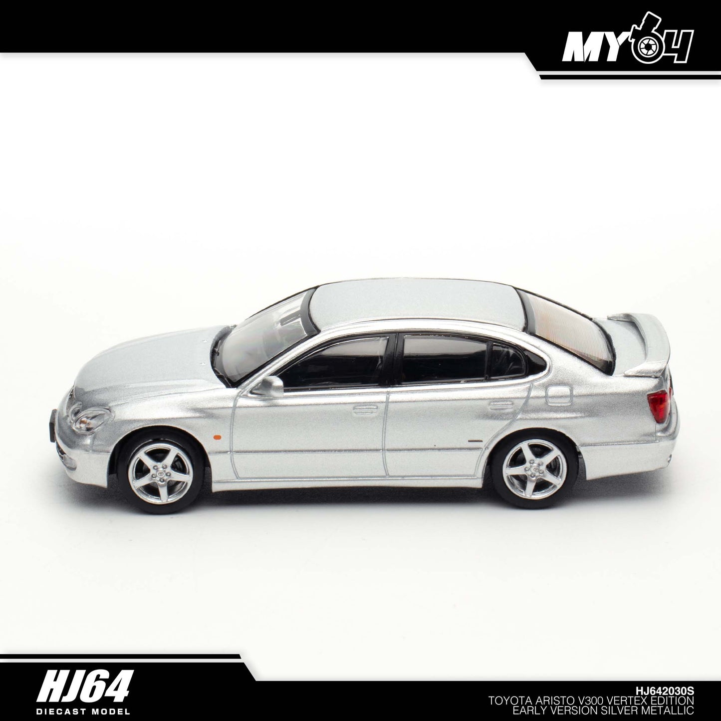 [Hobby Japan] Toyota Aristo V300 Vertex Edition Early Version - Silver Metallic