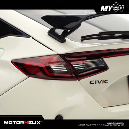 [Motorhelix] 1:18 Honda Civic Type R FL5 - Championship White