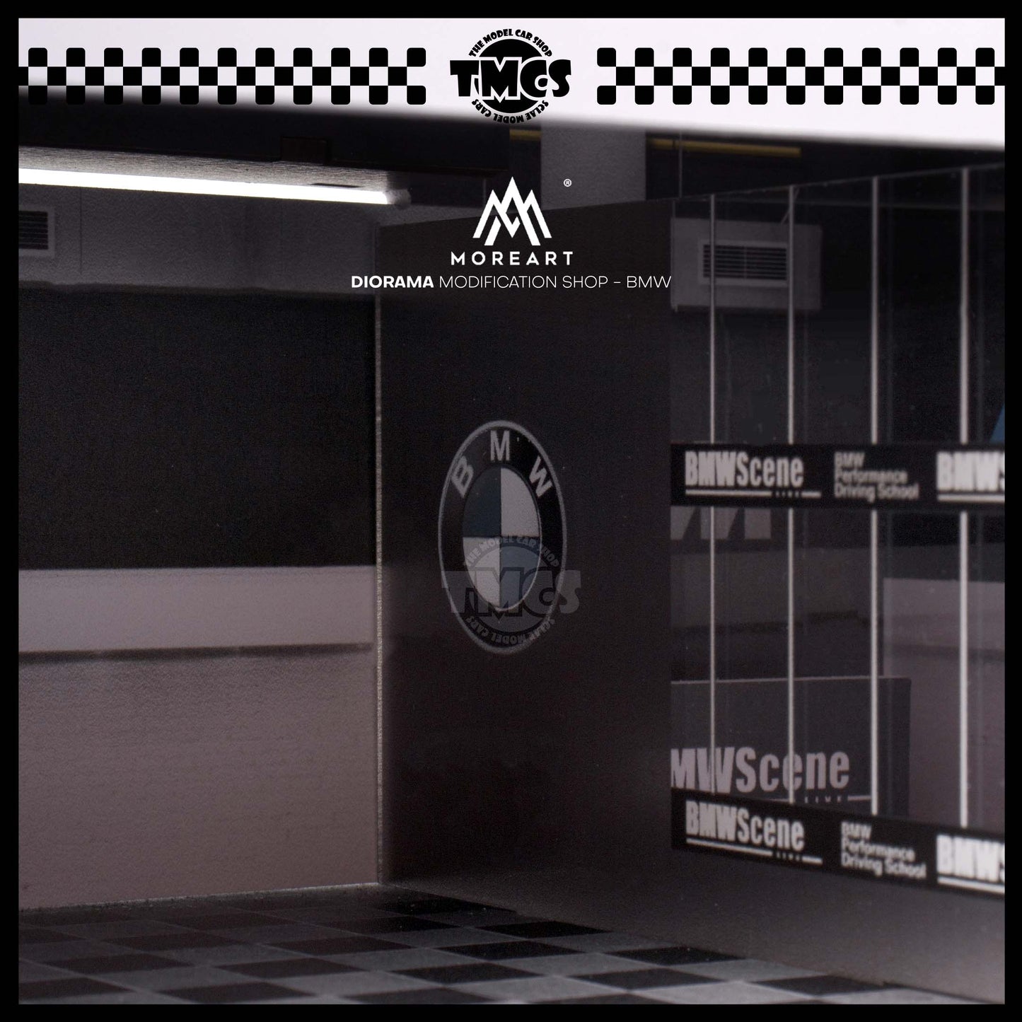 [More Art] 1:64 Diorama Modification Shop - BMW