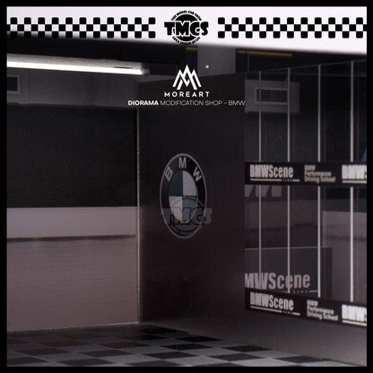 [More Art] 1:64 Diorama Modification Shop - BMW