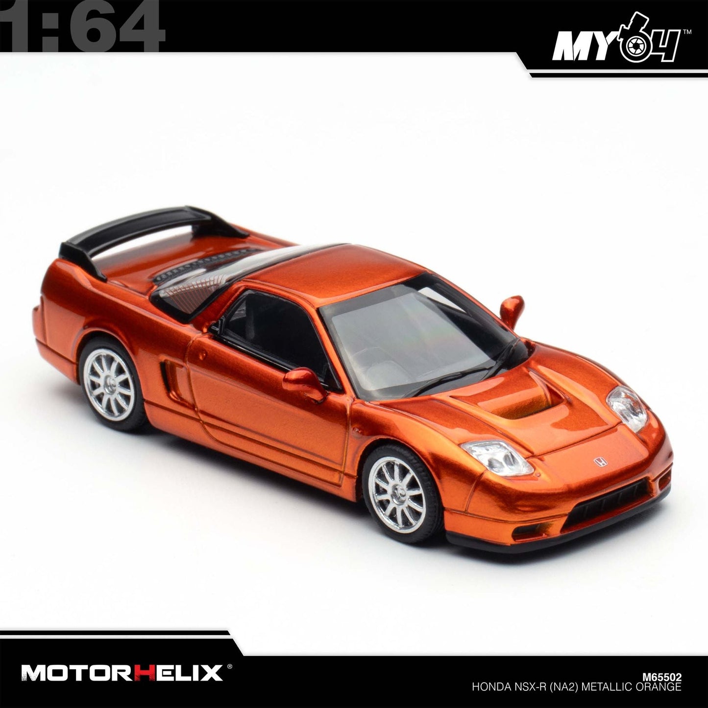 [Motorhelix] 1:64 Honda NSX-R (NA2) - Metallic Orange