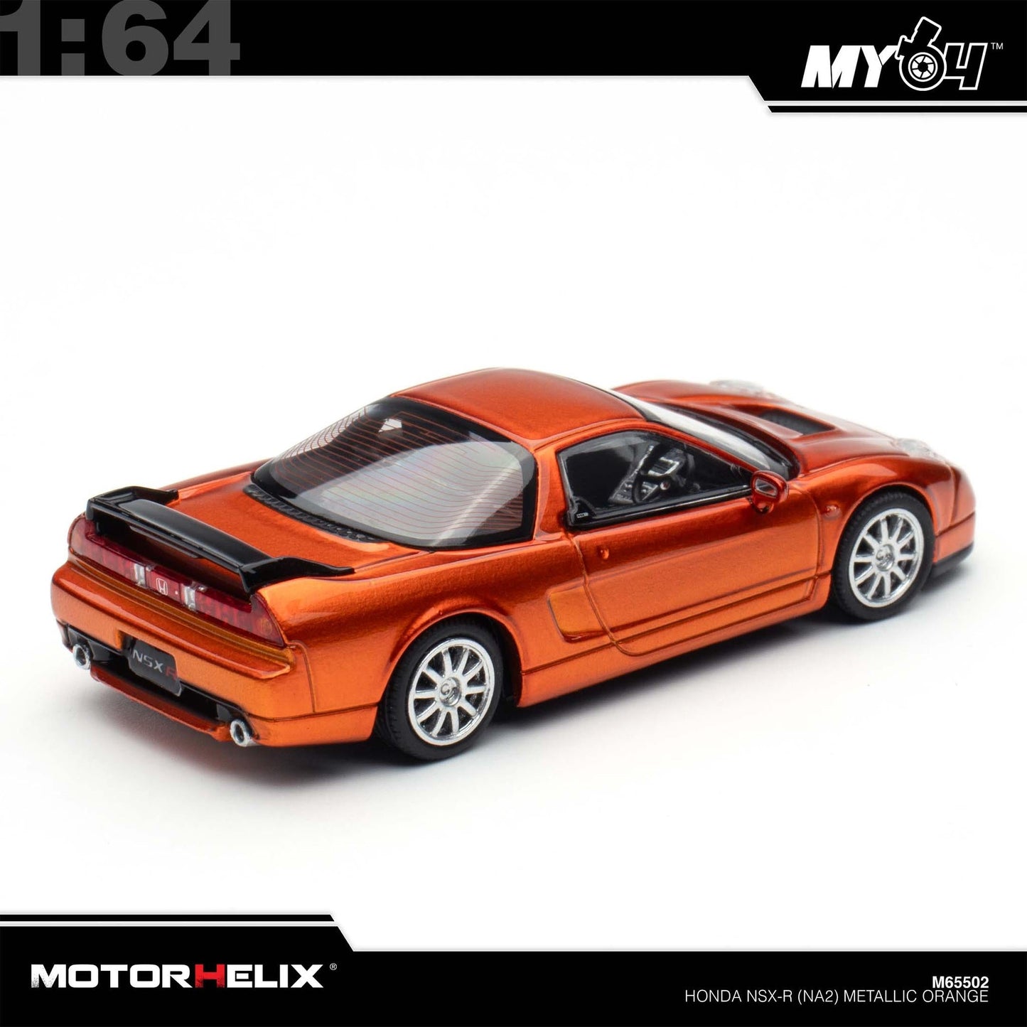 [Motorhelix] 1:64 Honda NSX-R (NA2) - Metallic Orange