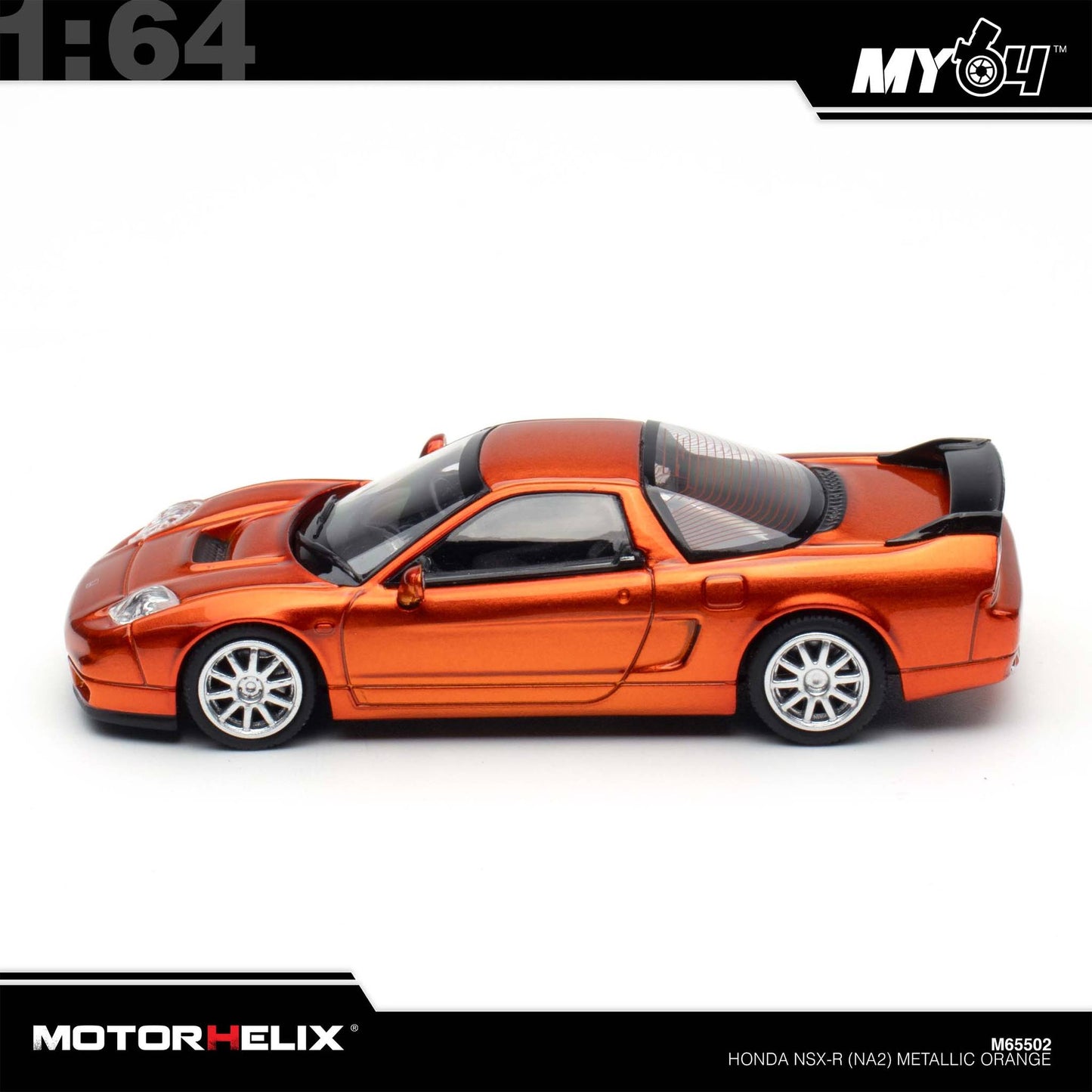 [Motorhelix] 1:64 Honda NSX-R (NA2) - Metallic Orange