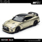 [Motorhelix] 1:64 Nissan GT-R (R35) Track Edition Engineered By Nismo T-Spec - Millennium Jade