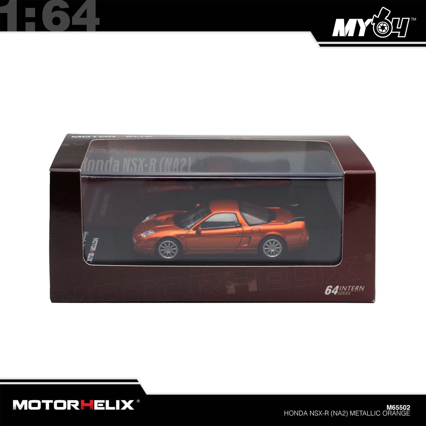 [Motorhelix] 1:64 Honda NSX-R (NA2) - Metallic Orange